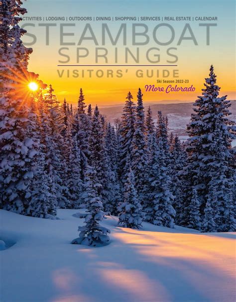 Steamboat Spring Visitors' Guide Ski Season 2022-23 by Steamboat