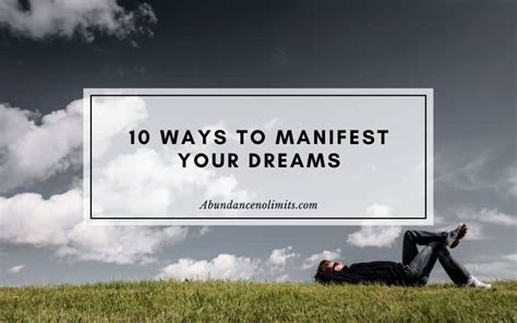 Ways To Manifest Your Dreams Using Law Of Attraction