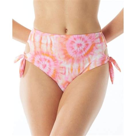 Sundazed Swim Nwt Sundazed Tiedyed Sidetie Highwaist Bikini Bottoms