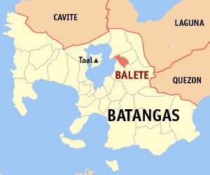 Balete Batangas Map