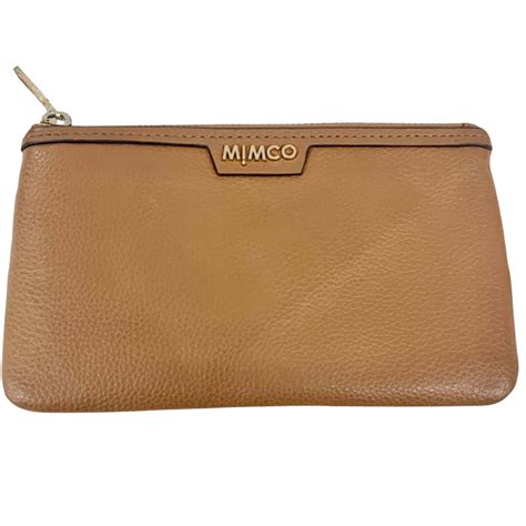 Mimco Caramel Pouch Near New