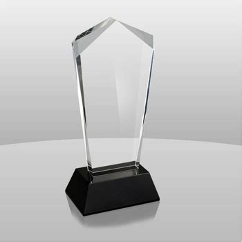 Crystal Dan Glass Trophy Diamond Tower Awards Crystal Award And