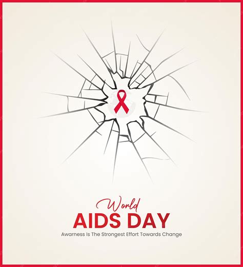 Premium Vector World Aids Day Aids Day Creative Ads Design For Banner