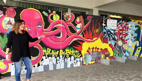 Cesenatico Un Murales Simboleggia La Lotta Contro Le Mafie