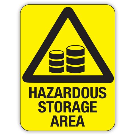 Hazardous Storage Area Signs Shop Online Safety Signs Australia