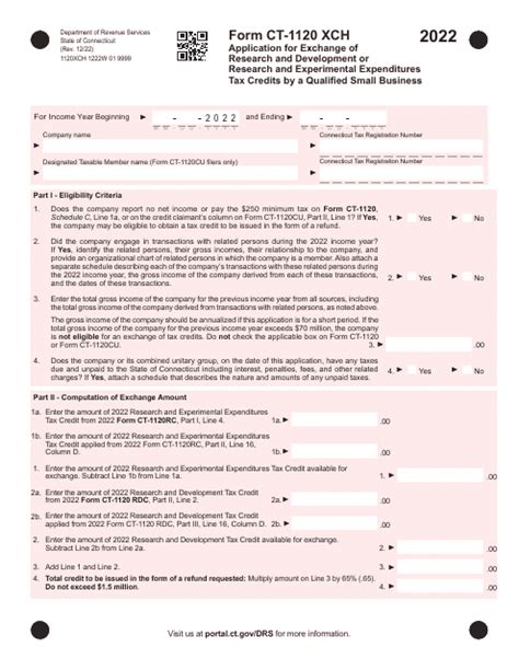 Form Ct 1120 Xch 2022 Fill Out Sign Online And Download Printable Pdf Connecticut