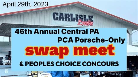 Carlisle Porsche Swap Meet 2023 YouTube