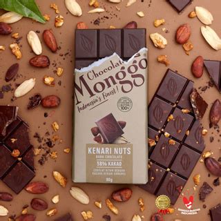 Jual Chocolate Monggo Cokelat Murni Healthy Flavours Premium