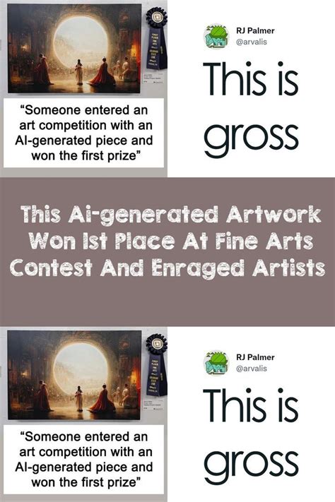 This Ai Generated Artwork Won 1st Place At Fine Arts Contest And