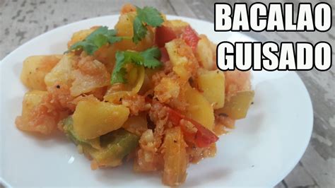 Bacalao Guisado Puerto Rican Cod Stew Recipe Episode 342 Youtube