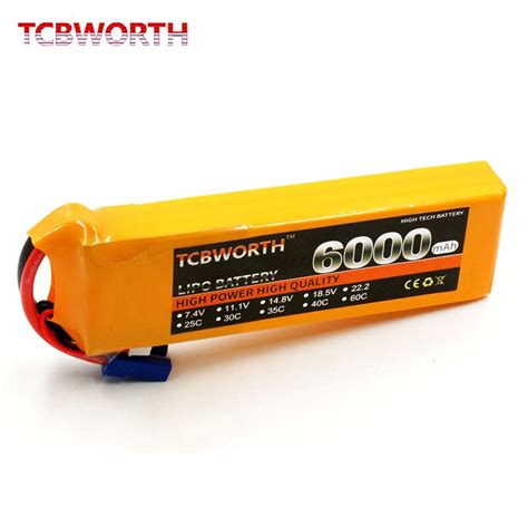 Batterie Lipo 3S 11 1V 6000mAh 60C XT60