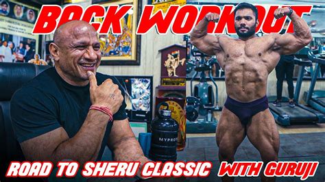 Best Compound Exercise For Thick And Wide Backcutting Seriestraining With Guru Ji Mukesh