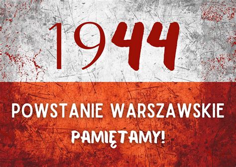 Narodowy Dzie Pami Ci Powstania Warszawskiego Ckis