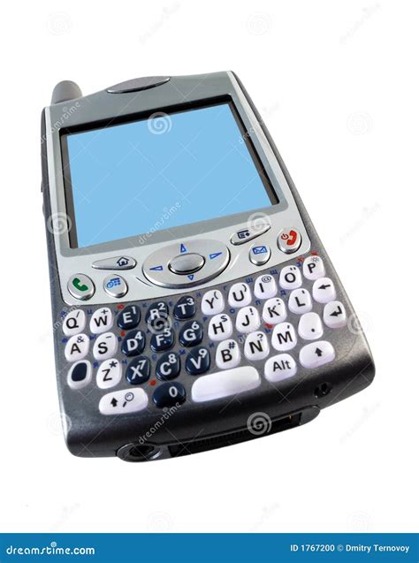 Pda cell phone stock photo. Image of email, digital, berry - 1767200