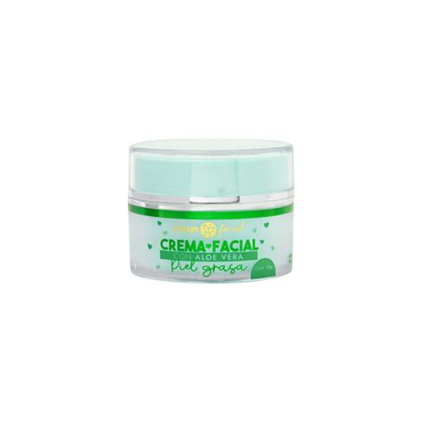 CREMA FACIAL ALOE VERA PIEL GRASA 50G PURPURE Magna Cosmetics