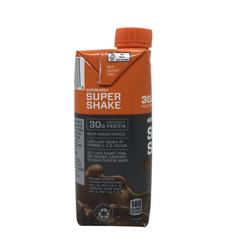 Gatorade Super Shake, Chocolate 30g Protein 330ml