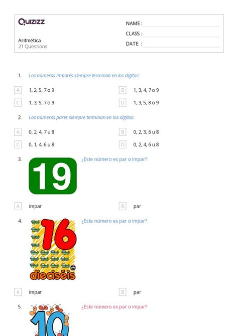 50 Grado 6 Hojas De Trabajo En Quizizz Gratis E Imprimible