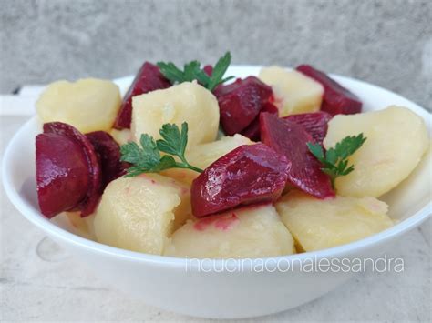 Insalata Di Patate E Barbabietola Rossa Incucinaconalessandra