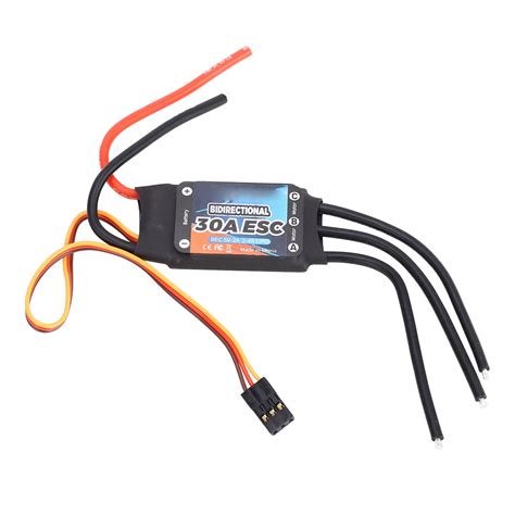 Bidirectional 30A Brushless ESC 30A RC ESC Plug And Play Handling For