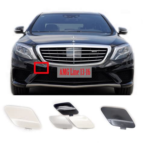 Trimla Front Tow Cover Fit 13 16 Mercedes AMG S Class W222 For S63 S65