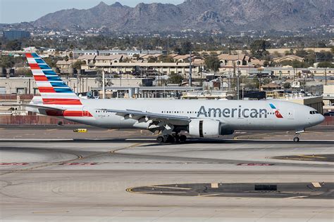 American Airlines Boeing Er N An Flight From Flickr