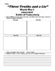 Battle Of Tannenberg Three Truths A Lie UDL Worksheet TPT