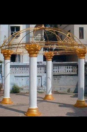 Circular Golden Frp Decorative Pillar For Wedding At Rs 5500 In Saharanpur