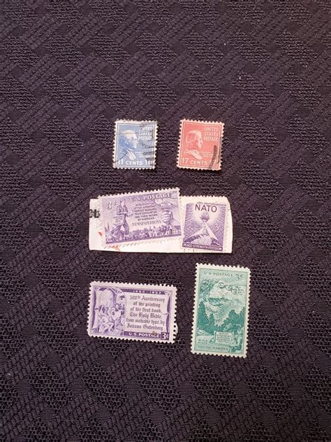 Vintage US Postage Stamps | EstateSales.org