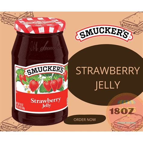 Smuckers Strawberry Jelly 510 Grams18oz Shopee Philippines