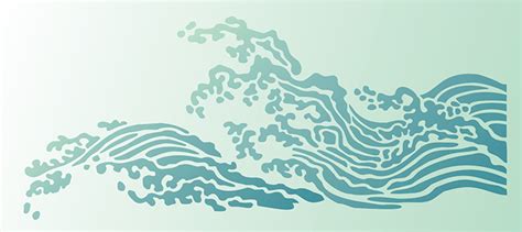 White Water Stencil Designs From Stencil Kingdom