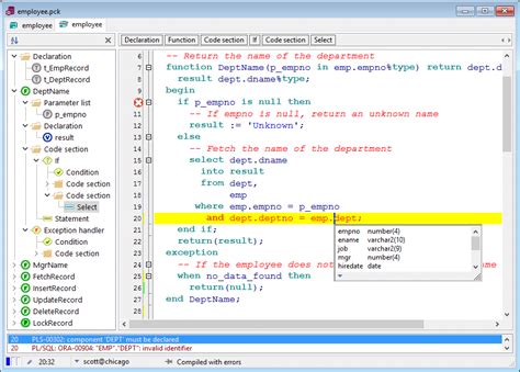 Plsql Developer Ide Dla Programistów Baz Oracle Hanzepl