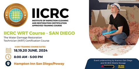 San Diego Iicrc Water Damage Restoration Technician Wrt Training