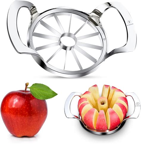 Amazon SCHVUBENR 4 72 Inch Large Apple Slicer With 12 Blades