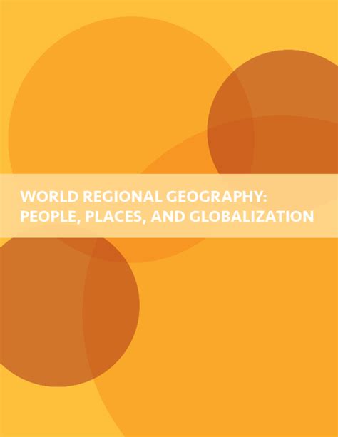 World Regional Geography People Places And Globalization Open