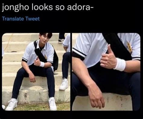 Pin By Emmi De Belder On Ateez Kpop Funny Bts Kpop Memes Choi Jong Ho