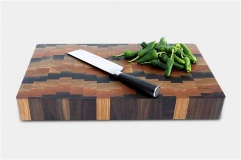 Cm Thick End Grain Chopping Board Customisable The Wooden Chopping