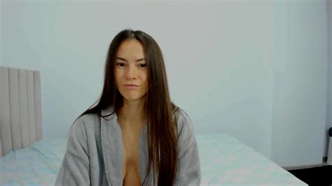 Petite Skinny Big Saggy Tits Babe Teasing Show