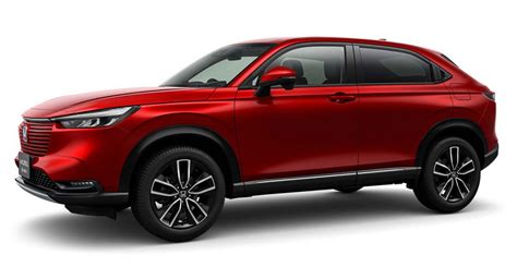 2022 Honda Hr V Ehev Turns Into A Small Crossover Coupe With Hybrid