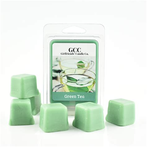 Green Tea Scented Wax Melt Girlfriends Candle Co