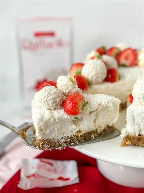 Kokos Cheesecake Met Raffaello Recept Betty S Kitchen