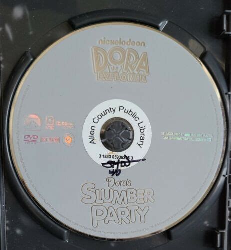 Doras Slumber Party Dvd 2010 97368958944 Ebay