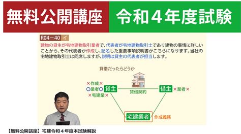 令和04年（2022年）宅建本試験 解答と解説 過去問徹底！宅建試験合格情報