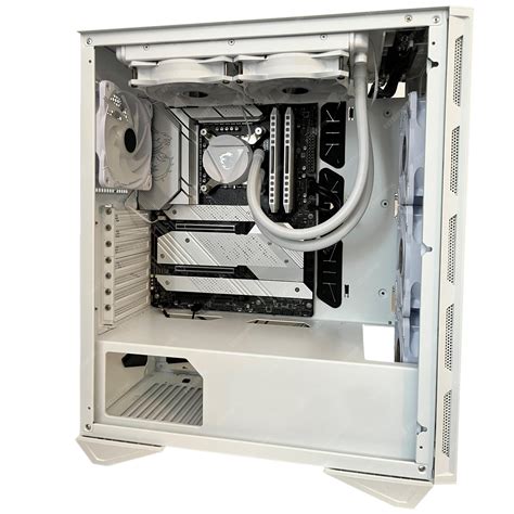 Premium Photo | White pc or computer with motherboard