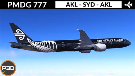 P D V Pmdg Er Air New Zealand Auckland To Sydney To