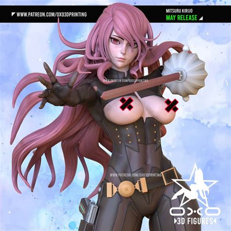 Mitsuru Kirijo Sfw Nsfw Stl Files D Digital Printing Stl File For D