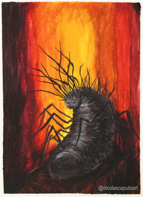 Gregor Samsa Based On The Metamorphosis By Franz Kafka By Me Gouache 2023 R Art