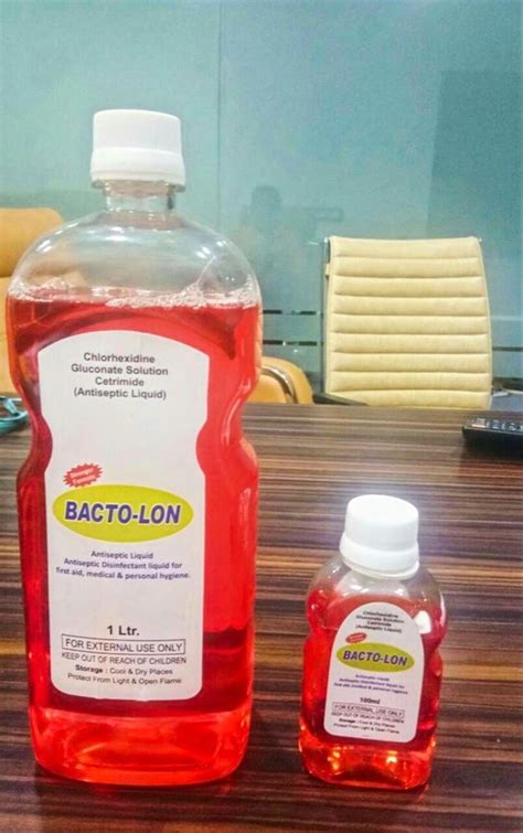 Savlon Antiseptic Liquid 1 Litre Plastic Bottle At Rs 75 Bottle In