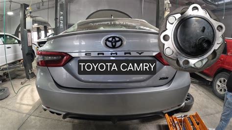 How To Replace Rear Wheel Hub Bearing Toyota Camry 2018 2023 Suspensionsystem Toyota