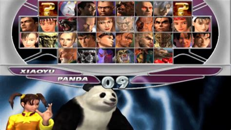 Tekken Tag Tournament Panda Ling Xiaoyu Story Mode HD 60 FPS