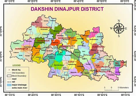 Uttar Dinajpur Map Bengal Everything বাংলার এপিঠ ওপিঠ